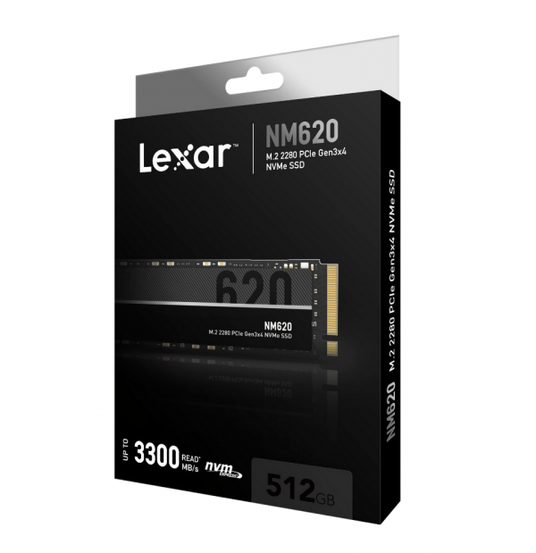 Lexar NM620 512GB NVME SSD